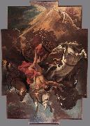 RICCI, Sebastiano Fall of Phaeton oil painting